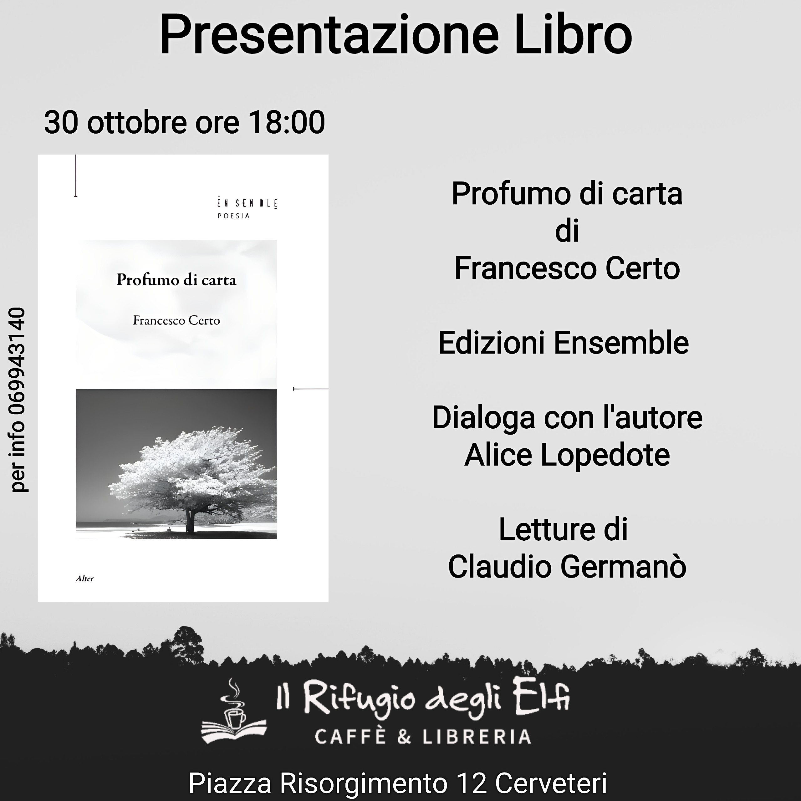 Presentazione del libro "Profumo di carta" di Francesco Certo.